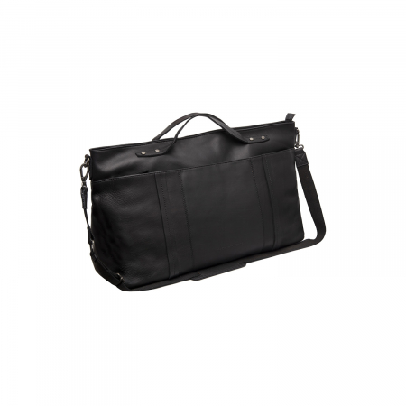 Geanta de voiaj unisex, The Chesterfield Brand, din piele naturala, Mark, Negru [2]