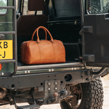 Geanta de voiaj unisex, The Chesterfield Brand , Perth, Maro coniac