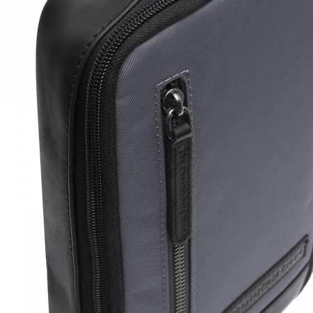 Geanta din nylon si piele, pentru barbati, The Chesterfield Brand, Salla, Gri [3]