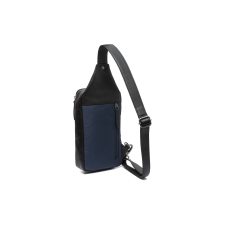 Geanta din nylon si piele, pentru barbati, The Chesterfield Brand, Salla, Bleumarin [6]