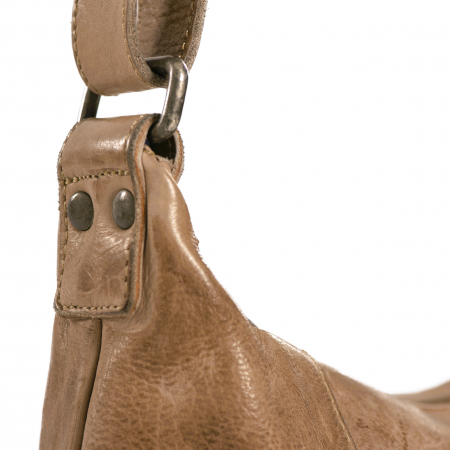 Geanta din piele naturala, Daniel Ray, Temecula, Taupe [2]