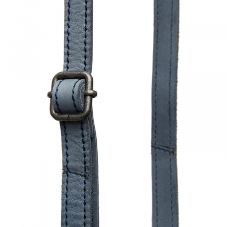 Geanta din piele naturala pentru telefon, The Chesterfield Brand, Salta, Albastru marin [5]