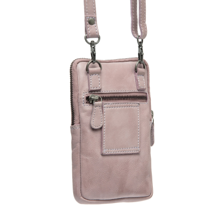 Geanta din piele naturala pentru telefon, The Chesterfield Brand, Salta, Liliachiu [3]