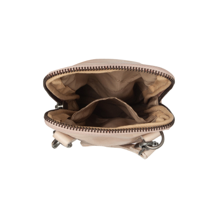 Geanta din piele naturala pentru telefon, The Chesterfield Brand, Salta, Bej [2]