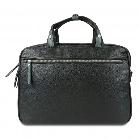 Geanta laptop pentru barbati, Bugatti, Moto 13inch, Negru [2]