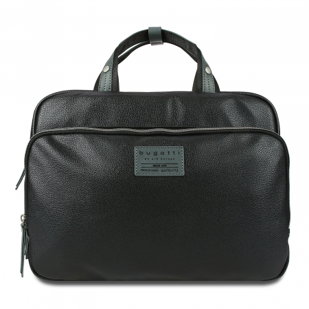 Geanta laptop pentru barbati, Bugatti, Moto 13inch, Negru [1]