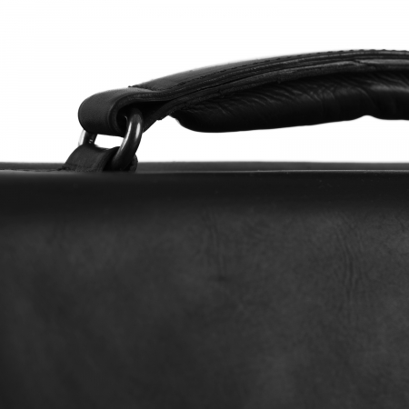 Geanta laptop The Chesterfield Brand, piele naturala, Lisbon 15,6 inch, cu 5 compartimente, Negru [4]