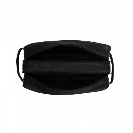Geanta mare pentru cosmetice The Chesterfield Brand, din piele naturala, Stefan, Negru [3]