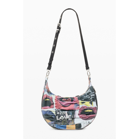 Geanta medie de dama Desigual, seria Graffiato Blue, Multicolor [4]