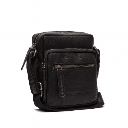 Genti - Geanta mica de barbati The Chesterfield Brand, din piele naturala, Cordoba, Negru