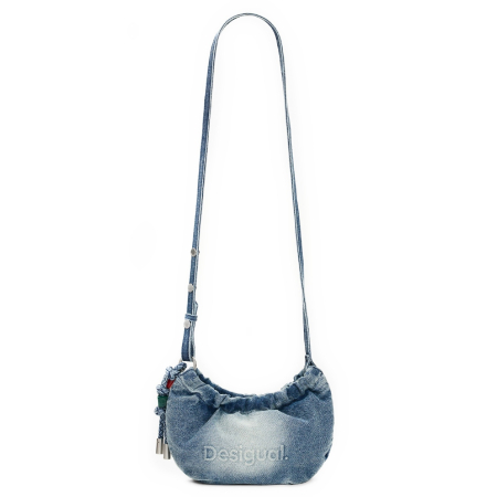 Geanta mica de dama, crossbody, Desigual, Denim Mini, Albastru [1]