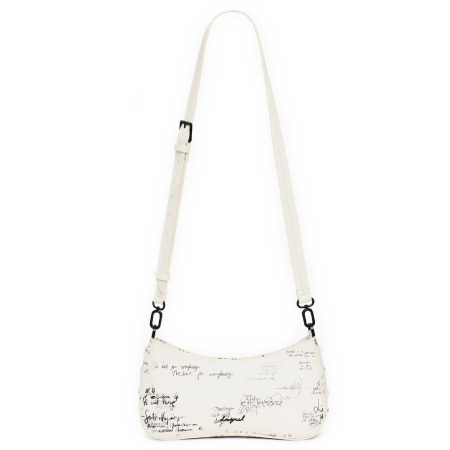 Geanta mica de dama, crossbody, Desigual, Foxtrot, Alb [7]