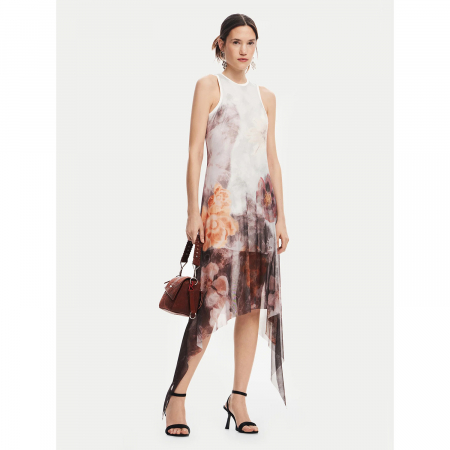 Geanta mica de dama crossbody, Desigual, seria Dejavu Phuket mini, Maro camel [3]