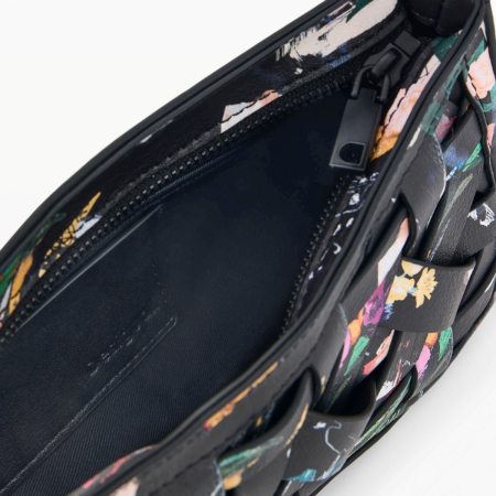 Geanta mica de dama, crossbody, Desigual, seria Osmio Alsacia, Negru [2]