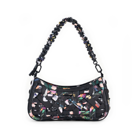 Geanta mica de dama, crossbody, Desigual, seria Osmio Alsacia, Negru [5]