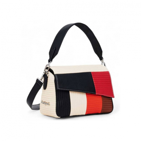 Genti de zi - Geanta mica de dama crossbody, Desigual, seria Parks Phuket, Multicolor