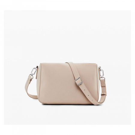 Geanta mica de dama crossbody, Desigual, seria Pocket Face Phuket Mini, Crem [3]