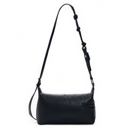 Geanta mica de dama, de mana si umar, Desigual, Mickey, Negru [5]