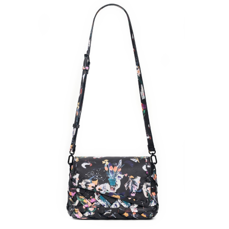 Geanta mica de dama, de umar, Desigual, seria Osmio Phuket Mini, Negru [7]