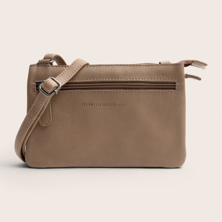 Geanta mica de dama, de umar, The Chesterfield Brand, Brisa, piele naturala, Taupe [9]