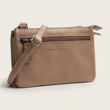 Dama - Geanta mica de dama, de umar, The Chesterfield Brand, Brisa, piele naturala, Taupe