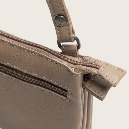 Geanta mica de dama, de umar, The Chesterfield Brand, Brisa, piele naturala, Taupe [7]