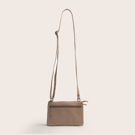 Geanta mica de dama, de umar, The Chesterfield Brand, Brisa, piele naturala, Taupe [8]