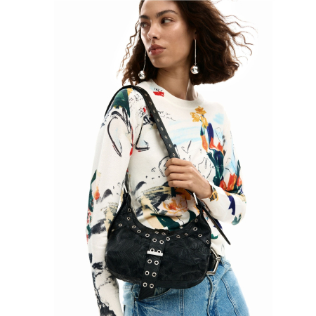 Dama - Geanta mica de dama, Desigual, Leiria, Negru