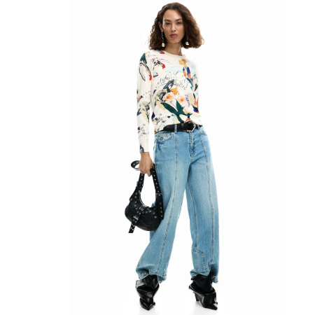 Geanta mica de dama, Desigual, Leiria, Negru [5]