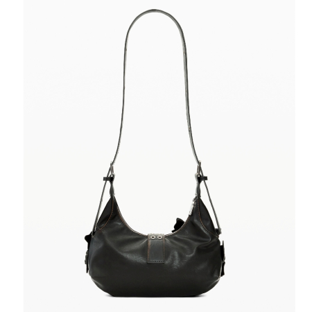 Geanta mica de dama, Desigual, Mini floralis, Maro ciocolata [7]