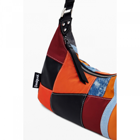 Geanta mica de dama, Desigual, seria Lovelace Heaven, Multicolor [2]