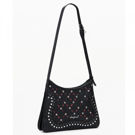 Geanta mica de dama, Desigual, seria Yankee Manaos, Negru [4]