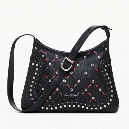 Geanta mica de dama, Desigual, seria Yankee Manaos, Negru [3]