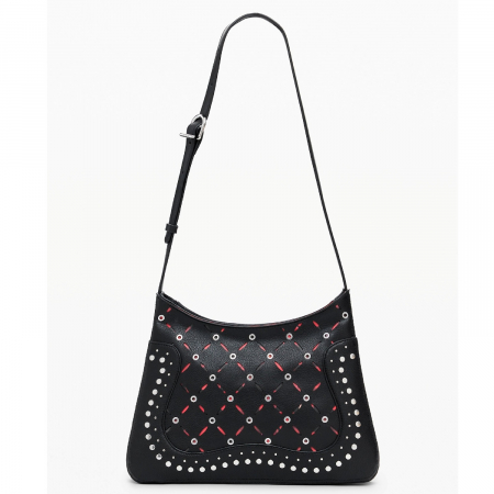 Geanta mica de dama, Desigual, seria Yankee Manaos, Negru [8]