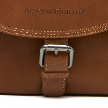 Geanta mica de dama, din piele naturala , de umar, The Chesterfield Brand, Lucian, Maro coniac [1]