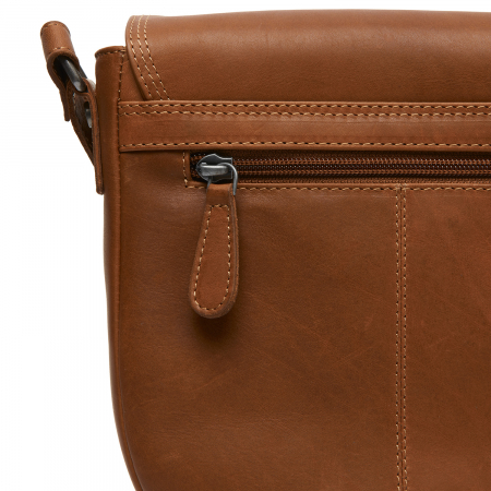 Geanta mica de dama, din piele naturala , de umar, The Chesterfield Brand, Lucian, Maro coniac [4]