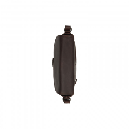 Geanta mica de dama, din piele naturala , de umar, The Chesterfield Brand, Lucian, Maro inchis [3]