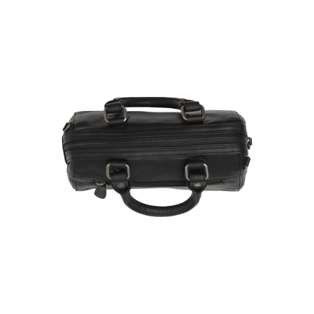 Geanta mica de dama din piele naturala, The Chesterfield Brand, Dalford, Negru [1]