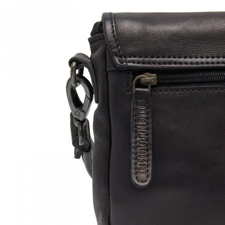 Geanta mica de dama, din piele naturala vintage, The Chesterfield Brand, Irma, Negru [1]