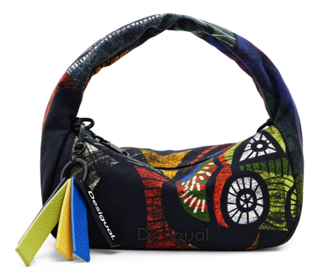 Genti de zi - Geanta mica de mana si umar Desigual, MALAGA SCOTT - Negru / multicolor