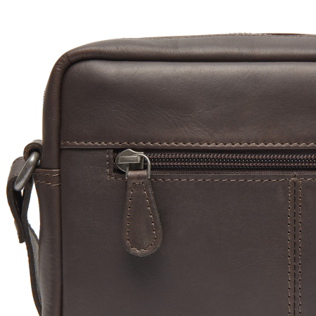 Geanta mica de umar, piele naturala, The Chesterfield Brand, Westmere, Maro inchis [3]