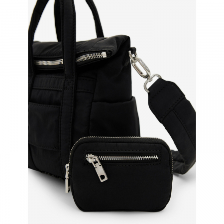 Geanta mica tip rucsac, de dama, Desigual, seria Basic Modular Voyager, Negru [4]