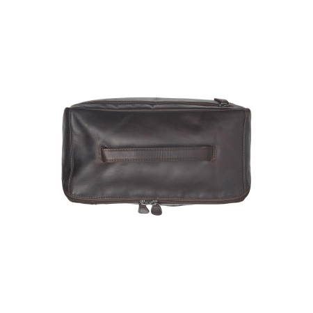 Geanta pentru cosmetice The Chesterfield Brand, din piele naturala, Trevia, Maro inchis [4]