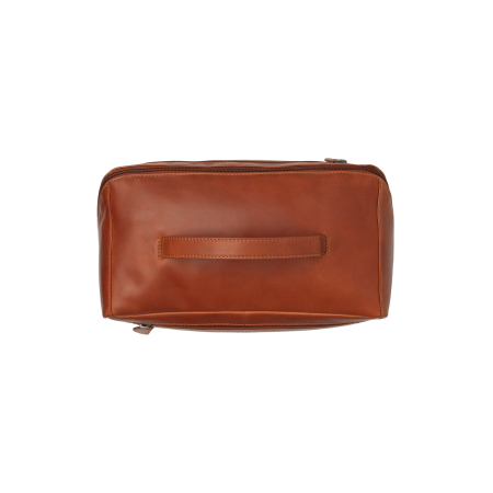 Geanta pentru cosmetice The Chesterfield Brand, din piele naturala, Trevia, Maro coniac [4]
