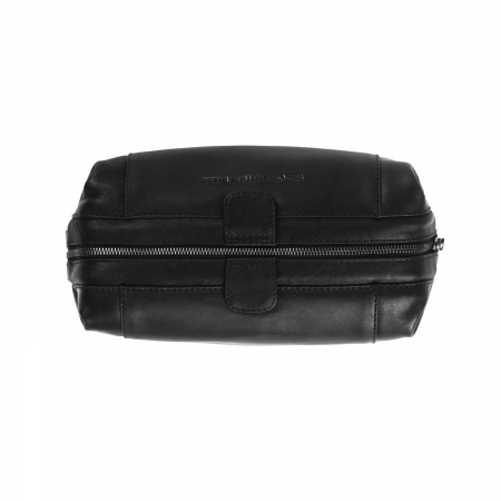 Geanta pentru cosmetice The Chesterfield Brand, din piele naturala, Vince, Negru [2]