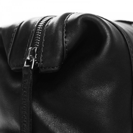 Geanta pentru cosmetice The Chesterfield Brand, din piele naturala, Vince, Negru [4]