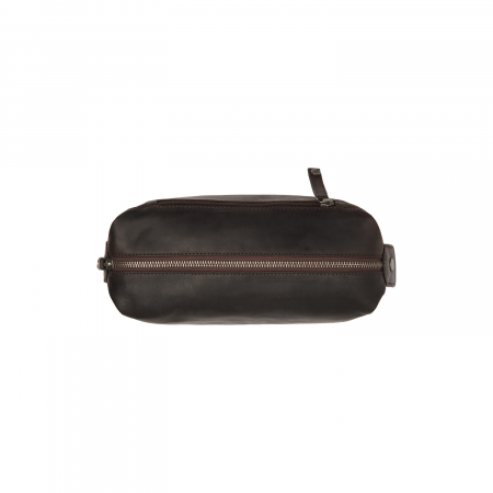 Geanta pentru cosmetice The Chesterfield Brand, din piele naturala, Westport, Maro inchis [3]