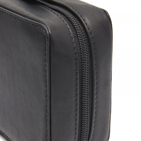 Geanta mica (organizator) accesorii electronice, The Chesterfield Brand, din piele naturala, Ardan, Negru [5]