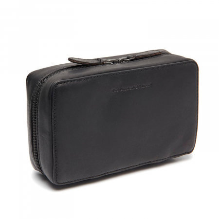 Accesorii - Geanta mica (organizator) accesorii electronice, The Chesterfield Brand, din piele naturala, Ardan, Negru