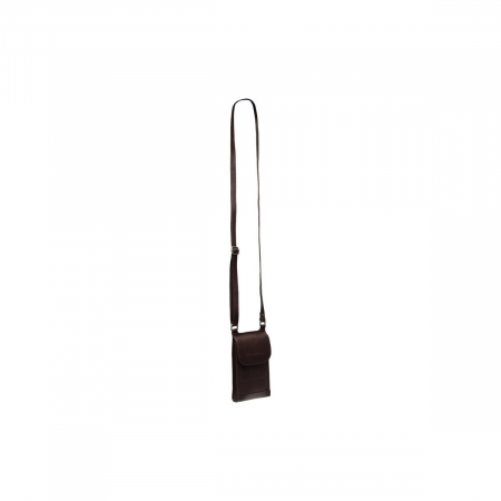 Geanta pentru telefon The Chesterfield Brand, piele naturala, Nebra, Maro inchis [3]